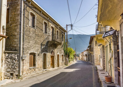 Vitina Greek village in Peloponnese, Greece